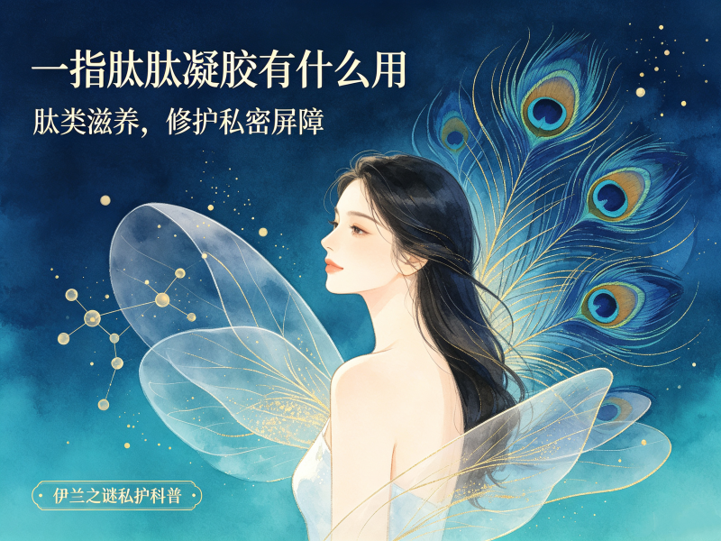 伊兰之谜一指肽肽凝胶：核心功效与标准使用方法