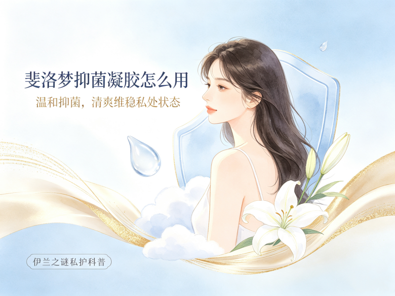 私护科普｜斐洛梦抑菌凝胶用法与作用