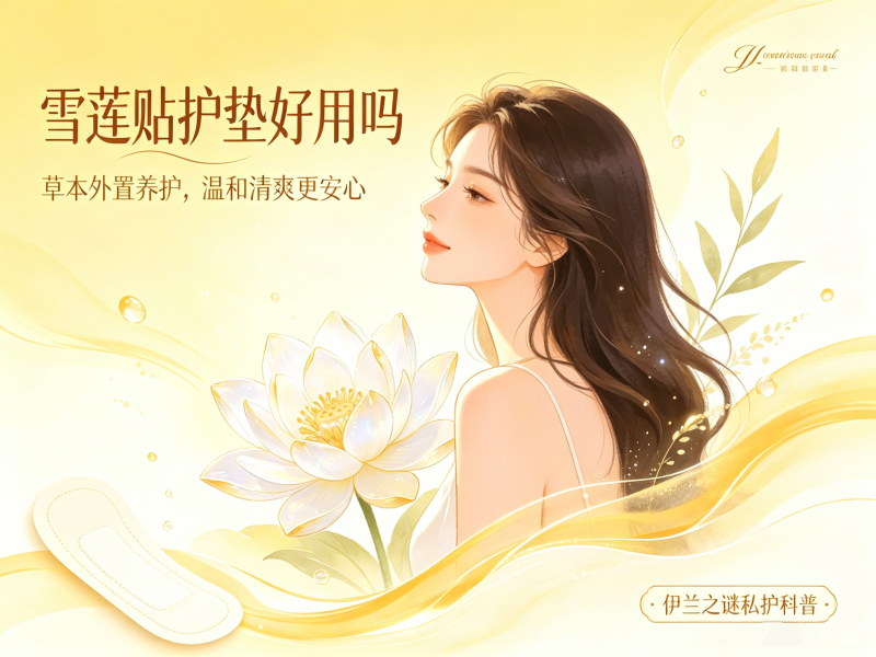 久坐女生福音｜解析雪莲贴护垫真实养护效果
