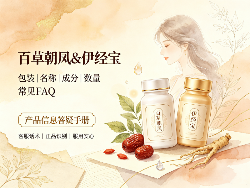 百草&伊经宝产品包装/名称/成分/数量常见FAQ