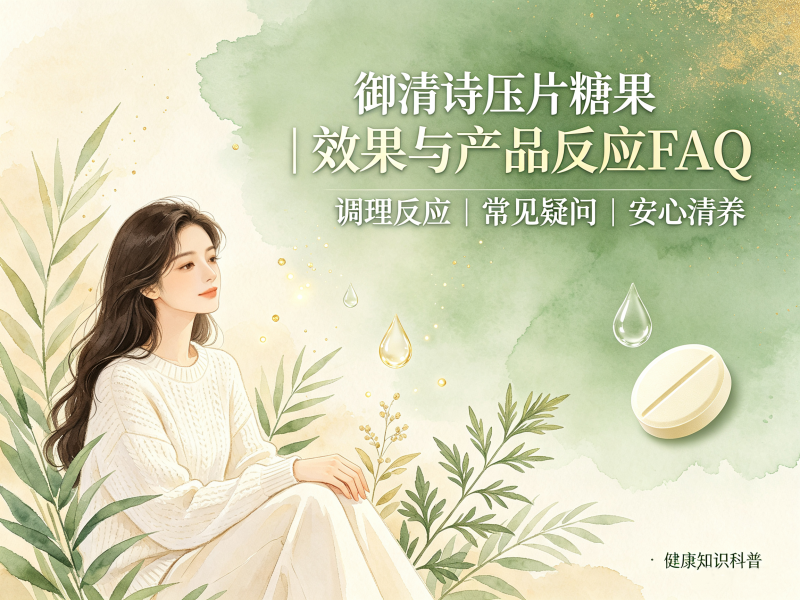 御清诗压片糖果｜效果与使用反应FAQ