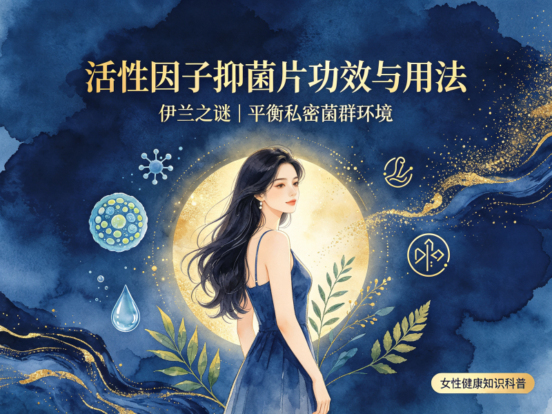 活性因子抑菌片｜解析私密养护功效与正确用法