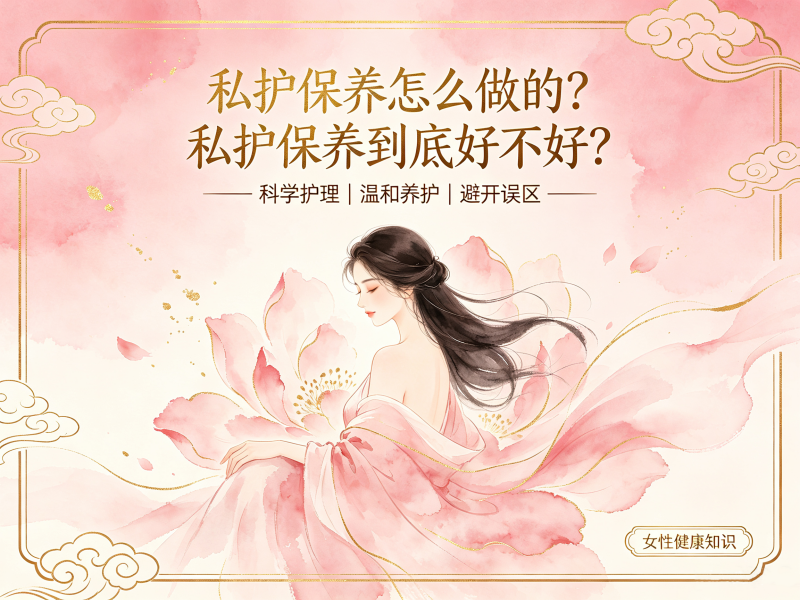 私护保养怎么做？科学私护保养的好处与正确方法