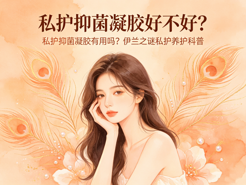 别乱买私护凝胶！伊兰之谜拆解抑菌凝胶真实作用
