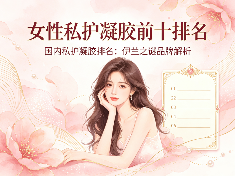女性私护凝胶前十排名怎么选？国内私护凝胶品牌推荐含伊兰之谜