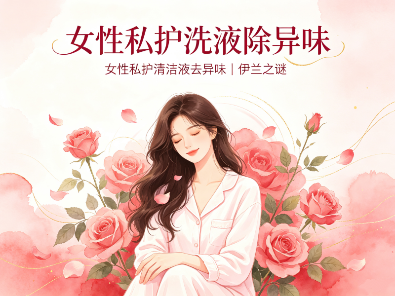 私处异味怎么改善？伊兰之谜私护清洁液
