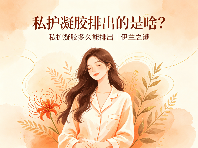 私护凝胶排出的是啥？私护凝胶多久能排出？