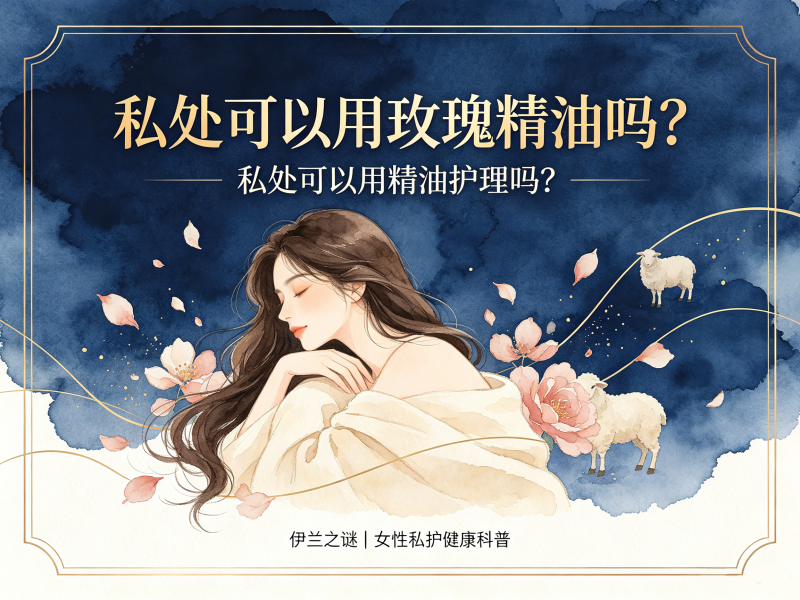 私护踩坑预警｜玫瑰精油能不能用在私处？伊兰之谜