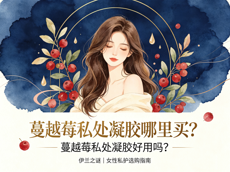 蔓越莓私护凝胶测评！伊兰之谜告诉你值不值得入手