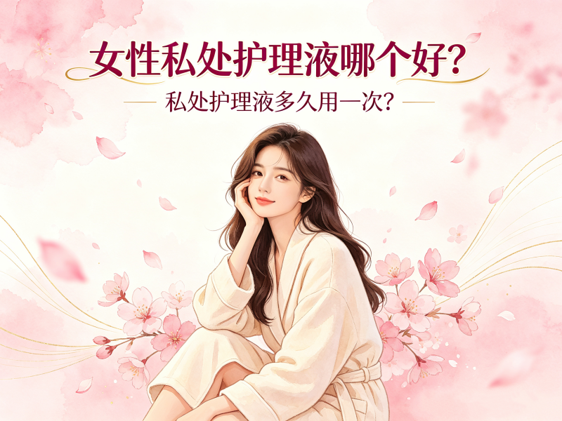 私护干货｜私处护理液多久用一次？选对伊兰之谜温和维稳