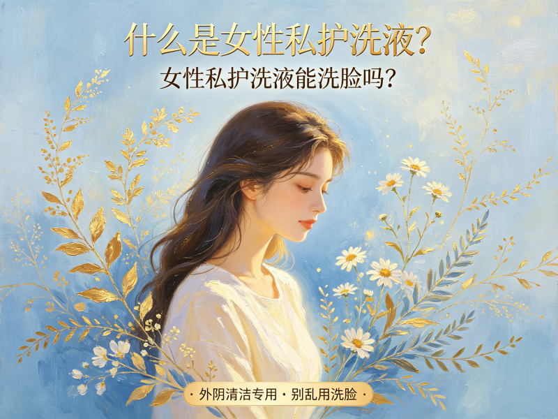 私护洗液科普：女性私护洗液是什么，能不能洗脸？