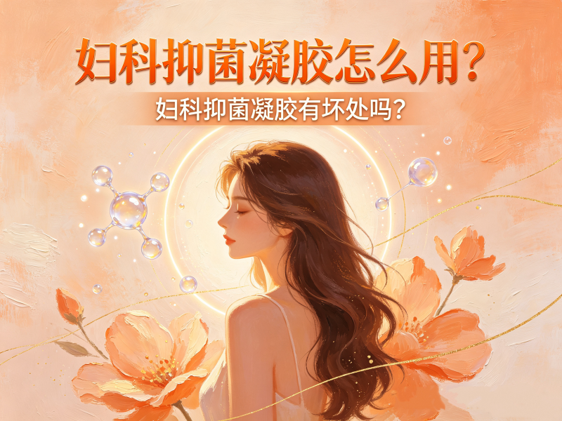 私密护理必看❗妇科抑菌凝胶怎么用？有坏处吗