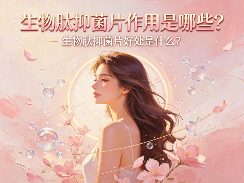生物肽抑菌片有什么作用？好处一次性讲清