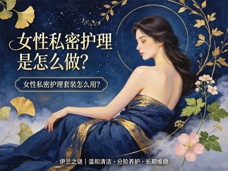 女性私密护理是怎么做？女性私密护理套装怎么用？