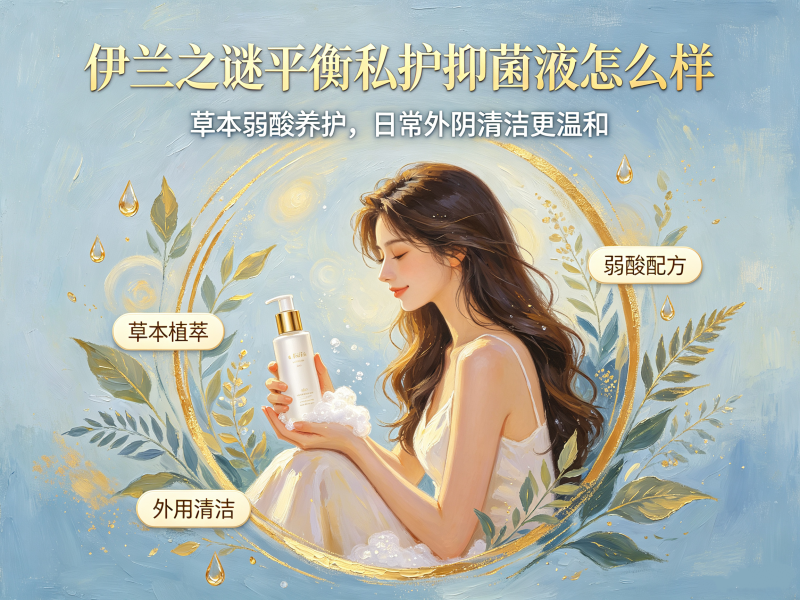 伊兰之谜平衡私护抑菌液怎么样？草本私护抑菌液有什么用？