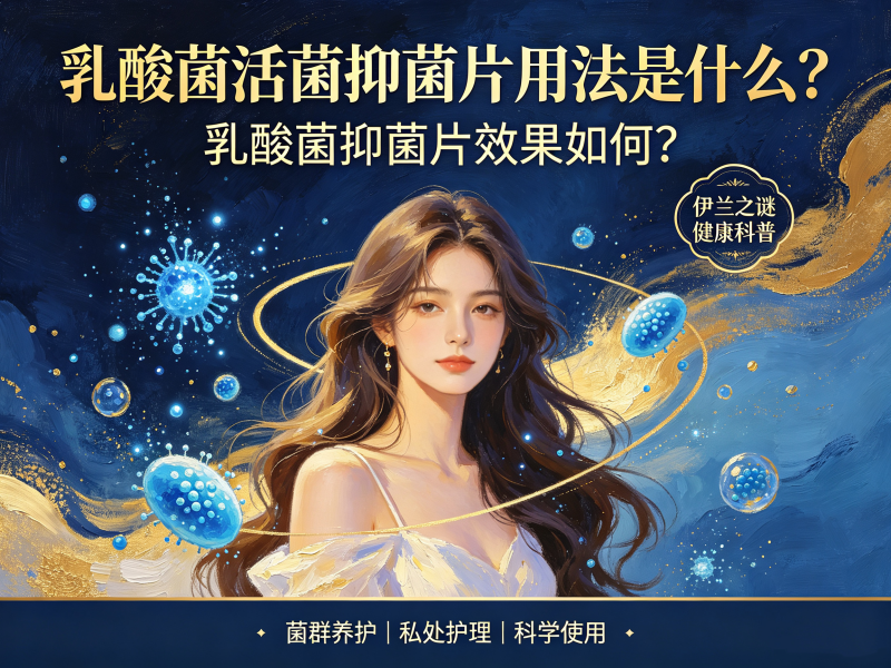 乳酸菌活菌抑菌片用法是什么？乳酸菌抑菌片效果如何？