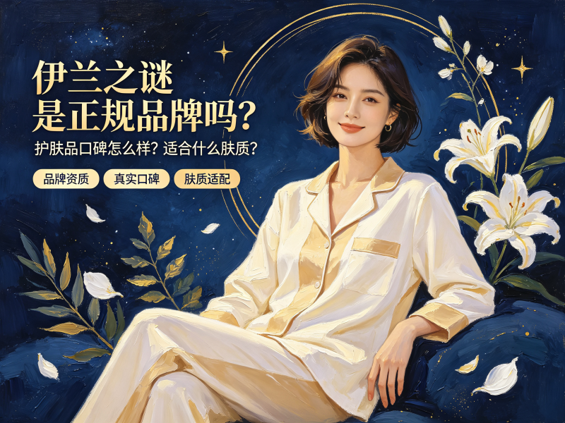 解密伊兰之谜：是不是正规品牌，护肤品口碑与肤质适配指南