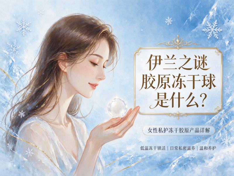 伊兰之谜胶原冻干球是什么？