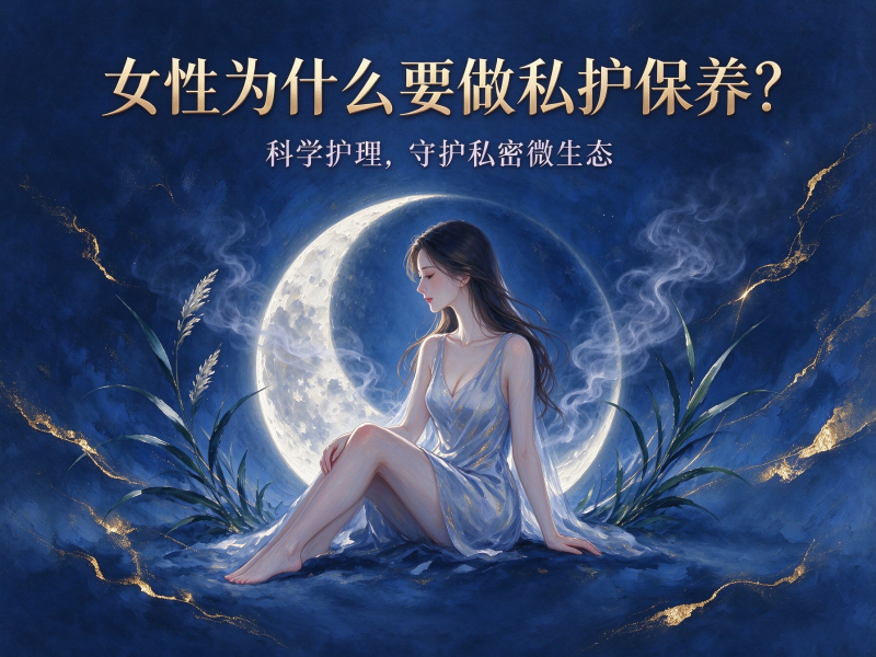 女性为什么要做私护保养？