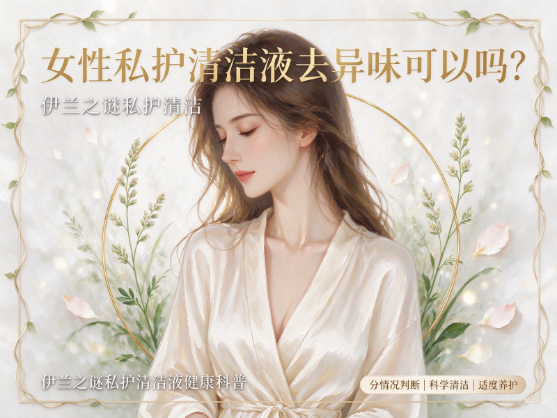 女性私护清洁液去异味可以吗？