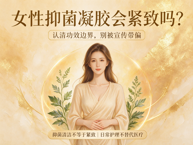 女性抑菌凝胶会紧致吗？