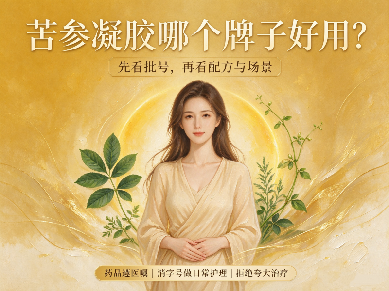 苦参凝胶哪个牌子好用？