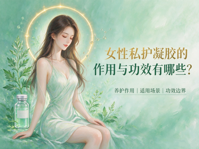 女性私护凝胶的作用与功效有哪些？